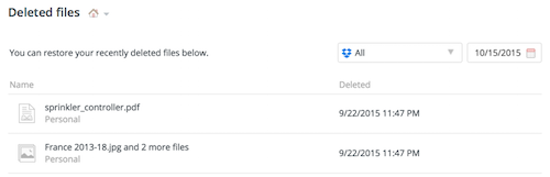 Select the shared folder from the pull-down menu.